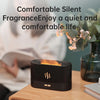 Aroma Diffuser 180ML Air Humidifier Ultrasonic Aromatherapy Cool Mist Maker Essential Oil Flame Lamp Difusors for Home