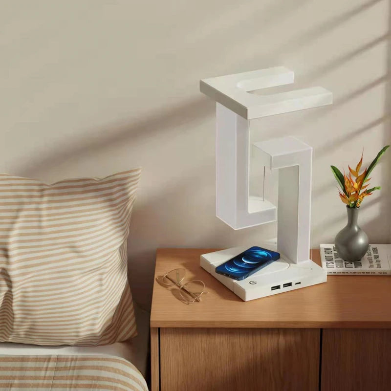 Wireless Floating Lamp Charger Bedroom/Office