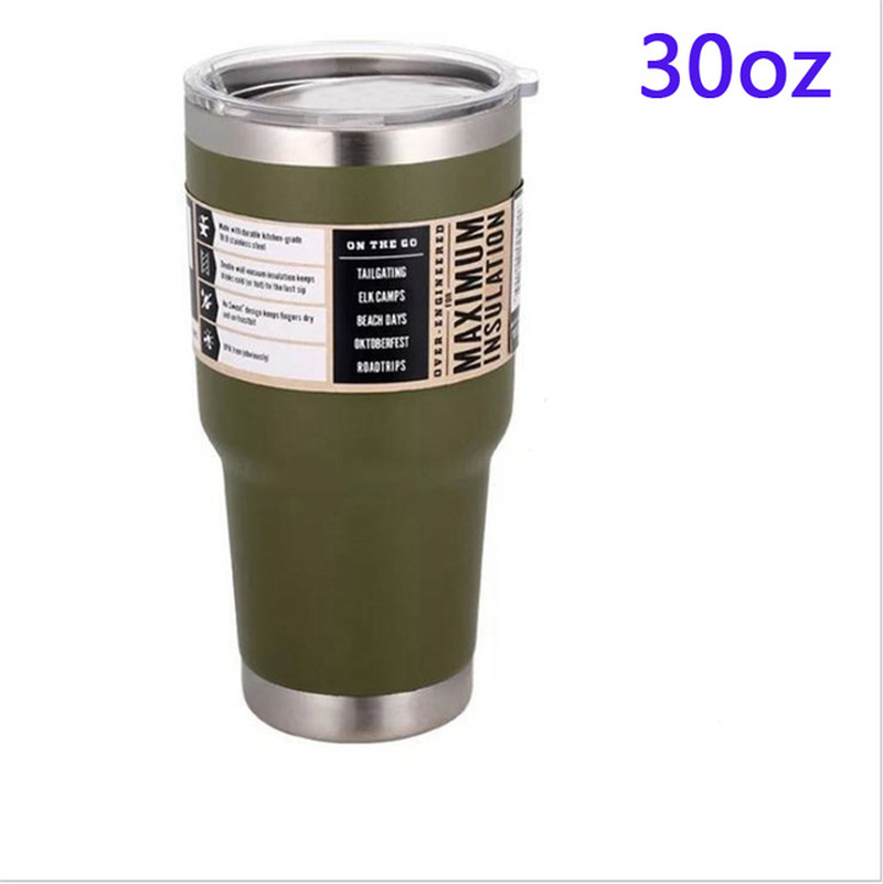 Tumbler Double Wall Water Vaso Cooler Termos Stainless Steel