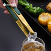 Gold Stainless Steel Food Tongs 