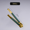 Gold Stainless Steel Food Tongs 