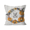 Pumpkin Peach Skin Pillowcase Sofa Waist Cushion Halloween 