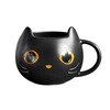 Cute Coffee Mug Limited Tea Cup Edition Mysterious Black Cat Cup