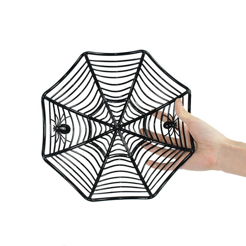 Halloween Decor Spider Web Bowl 